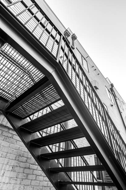 istock metal steel staircase fire exit n modern building 1767925433