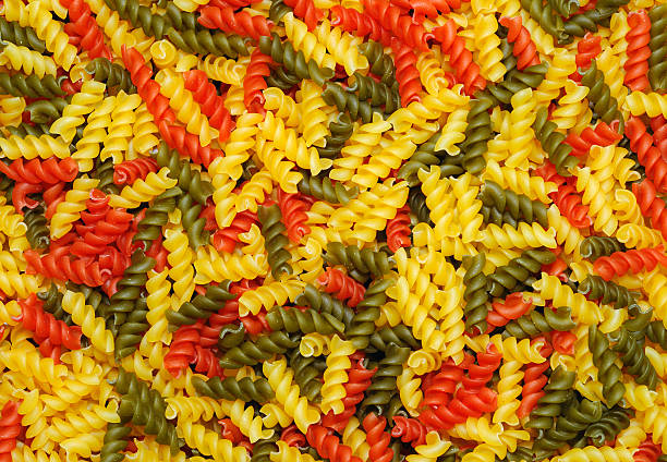 multicolour pasta