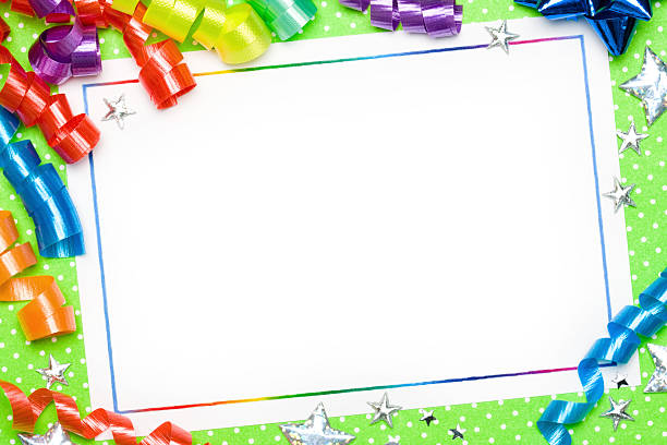 istock Party invitation card whiteboard decoration 176793265