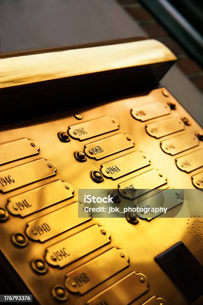 Golden Türklingeln Stockfoto und mehr Bilder von Abzeichen - Abzeichen, Architektonisches Detail, Bedienungsknopf