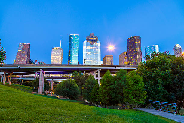 istock view on downtown Houston in late afternoon from the bayou 176794076