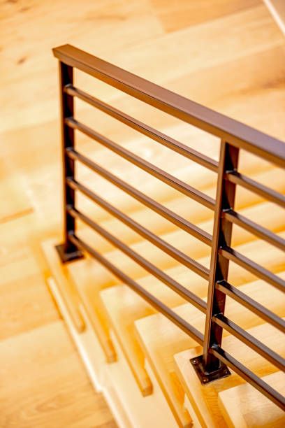 istock indoor staircase and railings details close-up 1767944674