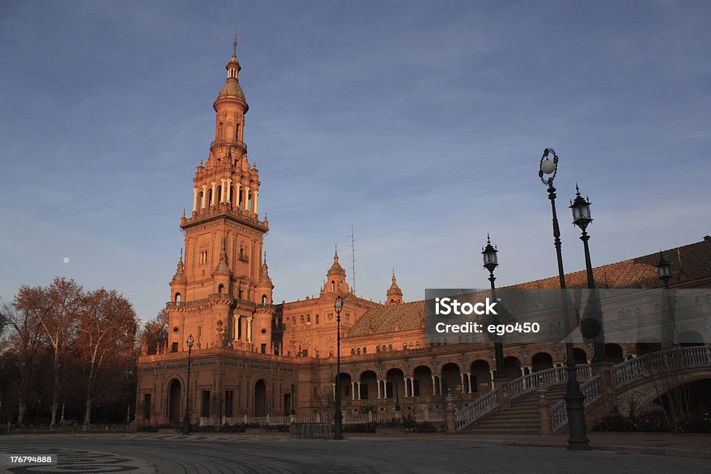 Plaza de españa - Foto de stock de Aire libre libre de derechos