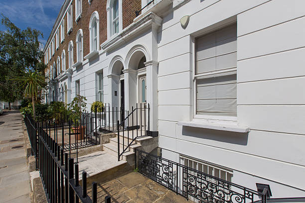 istock Luxury Townhouses, London 176795871