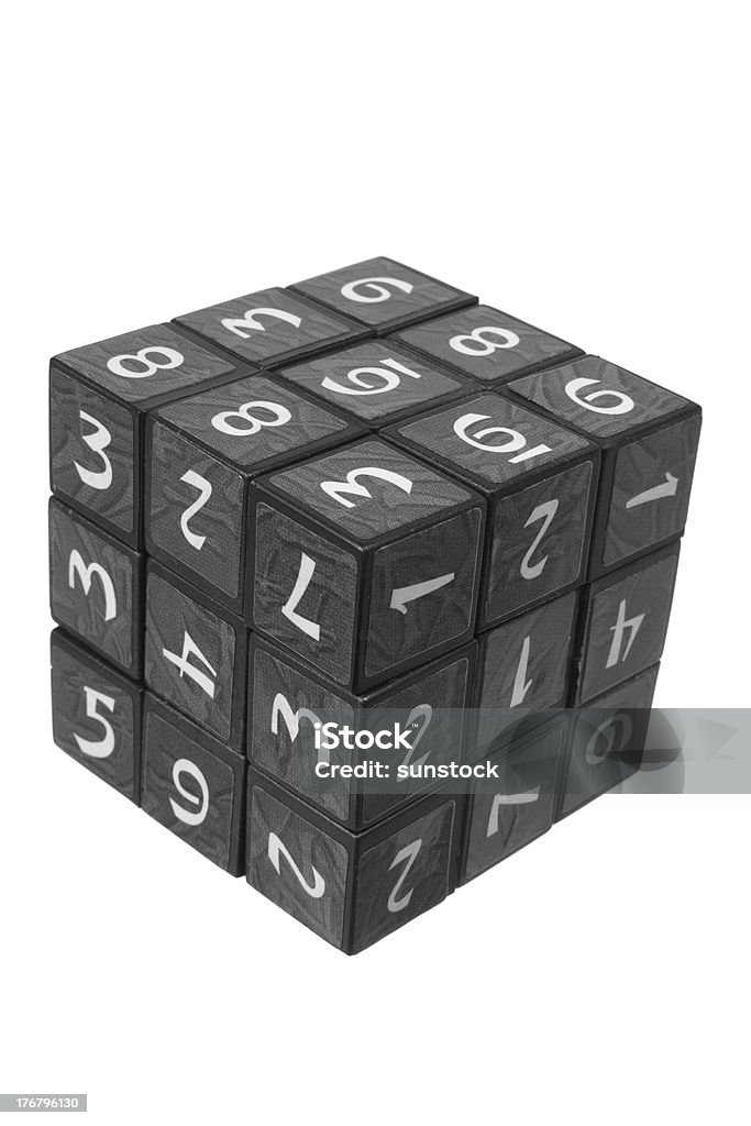 Cube Number Sign Number Cube Stock Photo - Download Image Now - Block Shape, Challenge ...
