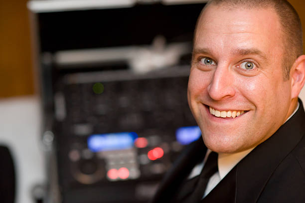 istock DJ With Equipment in Background 176797211