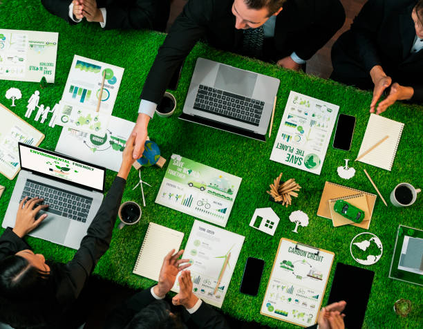 istock Top view panoramic banner of business people shake hand. Quaint 1767972786