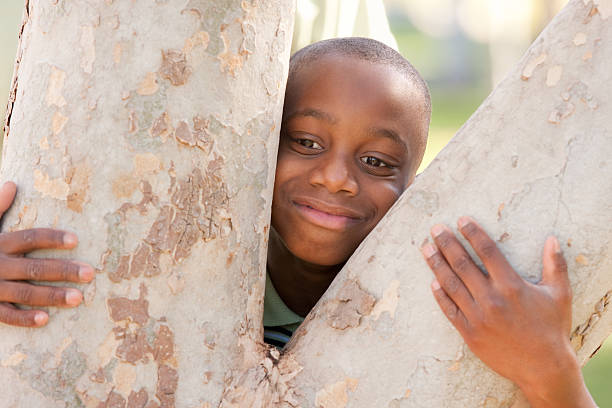istock Young African American Boy in the Park 176797435