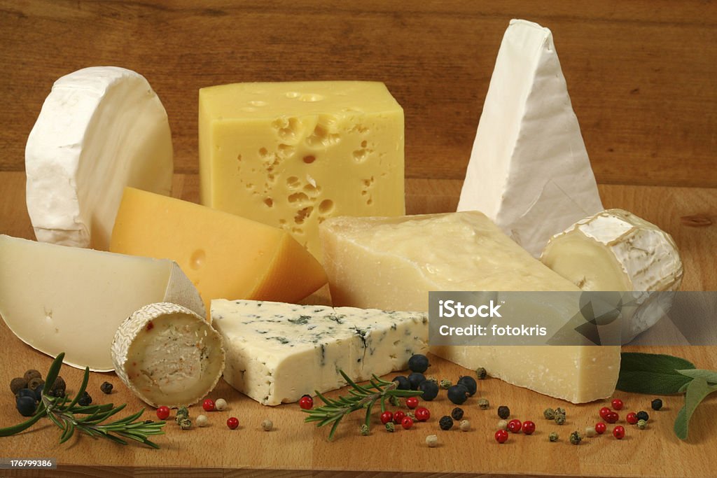 Composición de queso - Foto de stock de Alimento libre de derechos