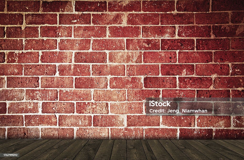 Fondo de textura de pared de ladrillos - Foto de stock de Agrietado libre de derechos