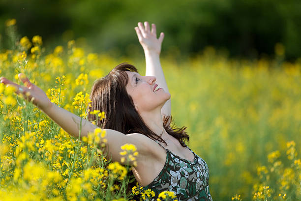 istock woman purity in nature 176799752