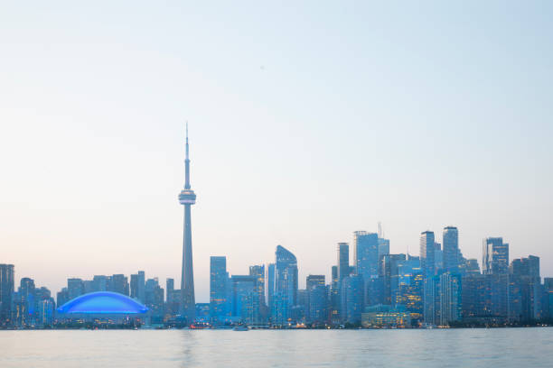 istock Beautiful view of the Toronto skyline 1768004552