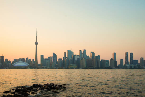 istock Beautiful view of the Toronto skyline 1768004866