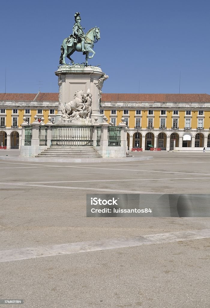 Statue du roi José à Lisbonne - Photo de Admirer le paysage libre de droits