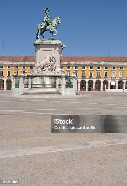 Статуя Короля Хосе В Лиссабоне — стоковые фотографии и другие картинки Арка - архитектурный элемент - Арка - архитектурный элемент, Архитектура, Большой