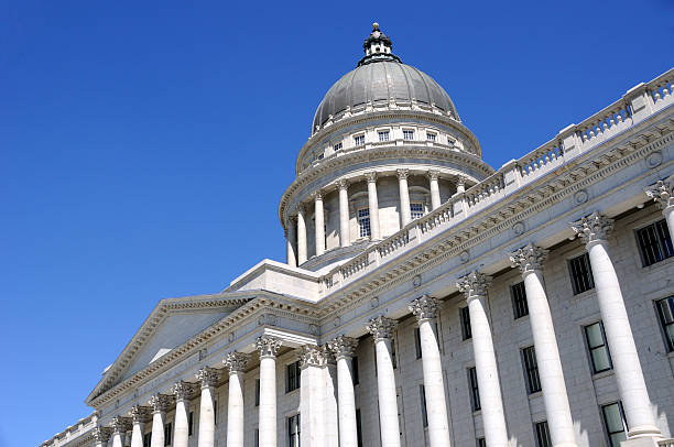 Capitólio do estado de Utah - foto de acervo