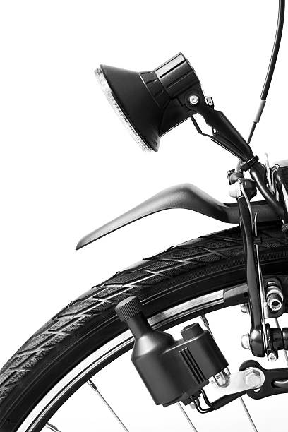 bike detail front part of bike bicycle light photos stock pictures, royalty-free photos & images