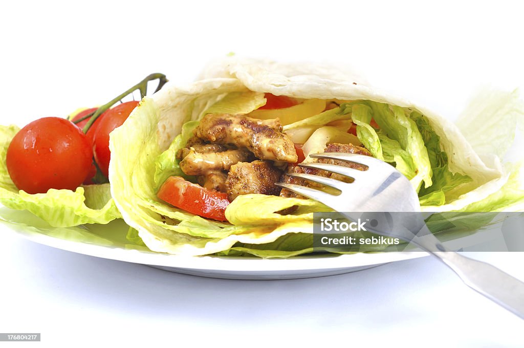 Kebab - Foto de stock de Alface royalty-free