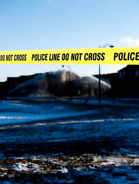 istock Police Line, Scene of an Explosion 176804453