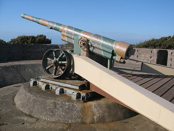 istock artillery, bunkers and gun emplacements 176804541