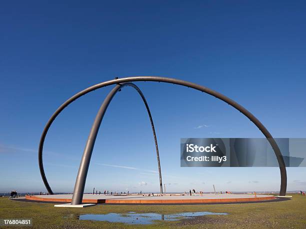 Modern Horizon Observatory On Halde Hoheward Stock Photo - Download Image Now - Admiration, Arch - Architectural Feature, Architecture