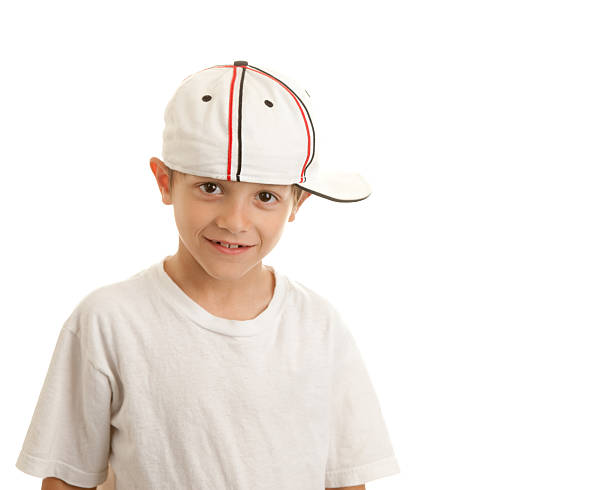 istock Cute Little Boy Wearing a Baseball Cap Sideways 176804955