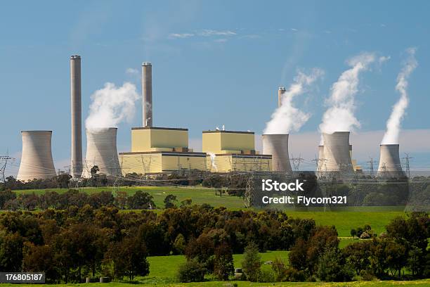 Coal Power Station Stockfoto und mehr Bilder von Abgas - Abgas, Ausrüstung und Geräte, Baum