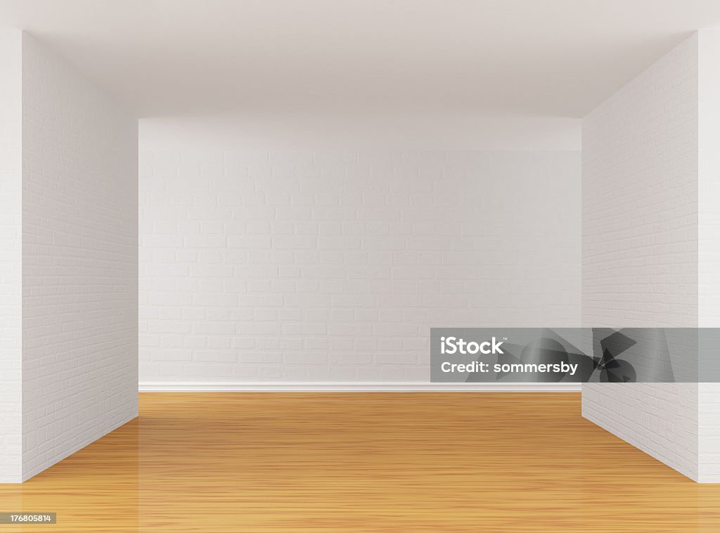 Habitación vacía - Foto de stock de Blanco - Color libre de derechos