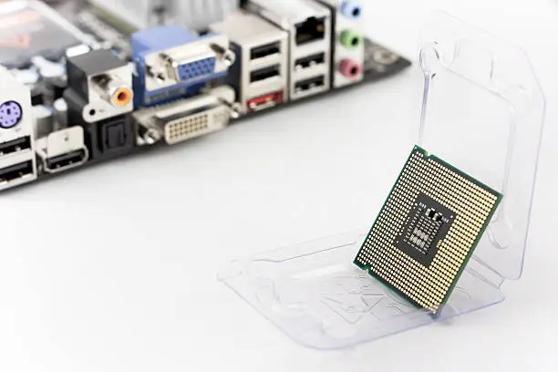 Photo of computer processor