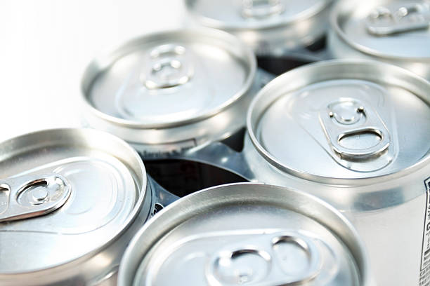 istock Tops Of Soda Cans 176806222