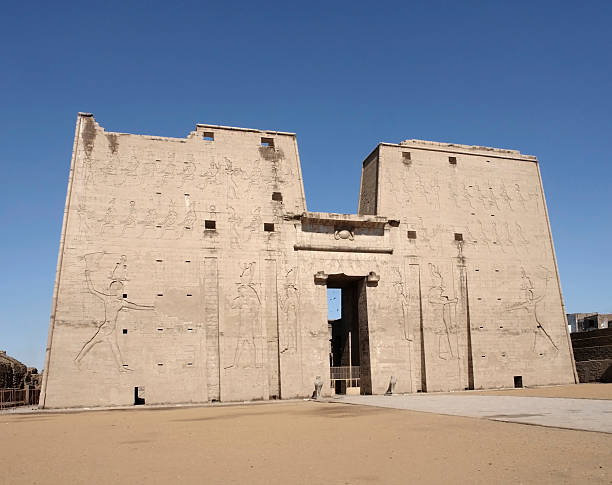 istock Temple of Edfu in Egypt 176806790