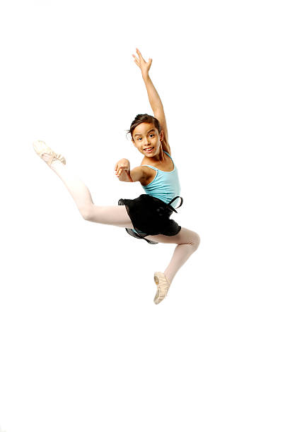 Cтоковое фото Молодая балерина Leaping