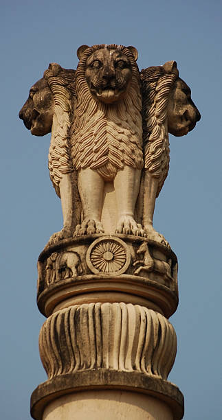 istock Lion symbol of India 176807298