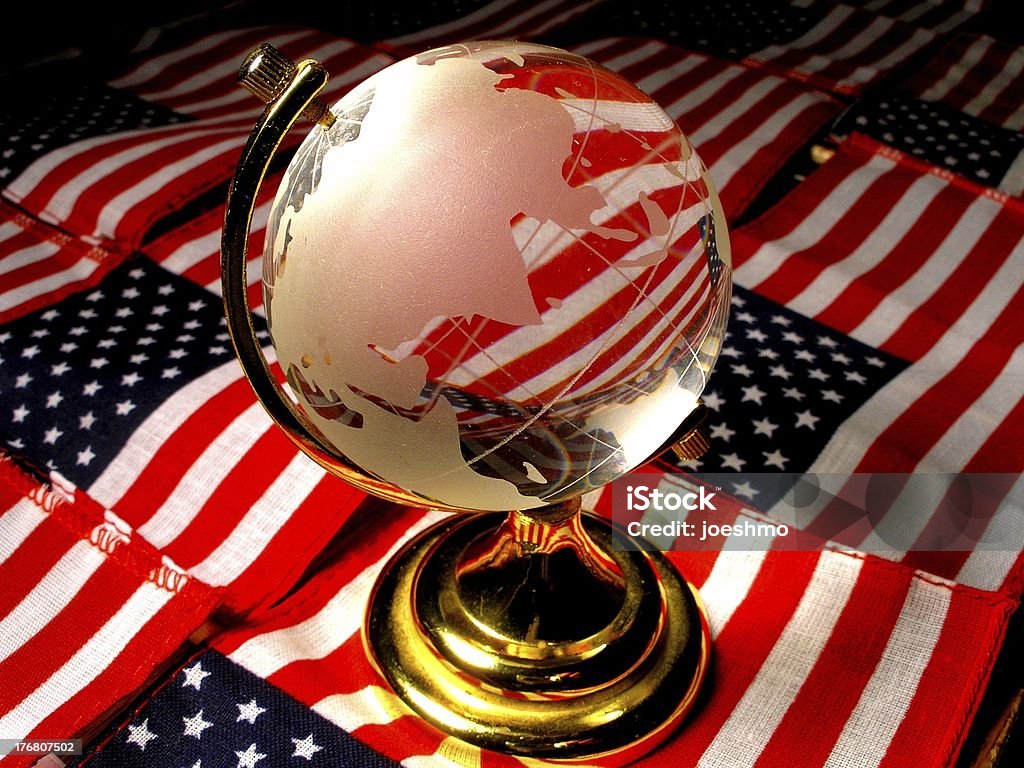 Global américa - Foto de stock de Azul royalty-free