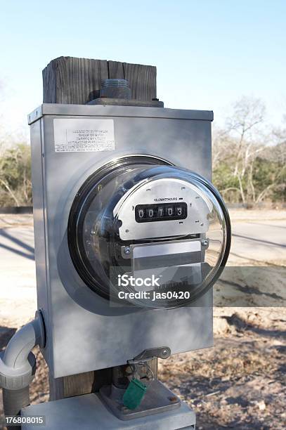 Electric Meter Stockfoto und mehr Bilder von Bauwerk - Bauwerk, Charge-Foul, Einzellinie