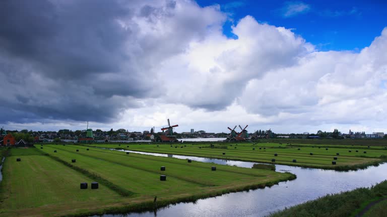 Zaandam, Netherlands: Zaanse Schans windmills