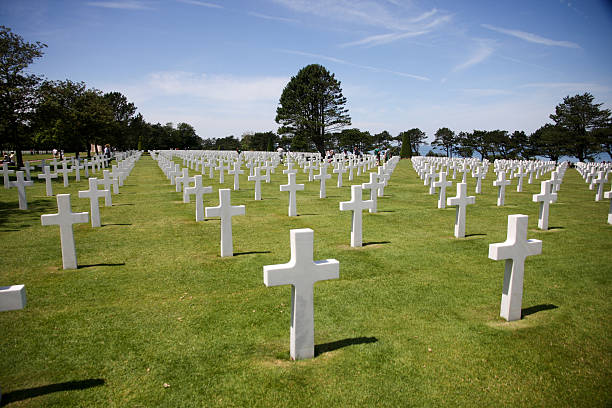 istock American Graves at Normandy Cemetery 176808182