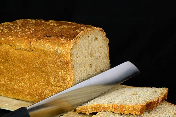 Loaf of bread stock photo