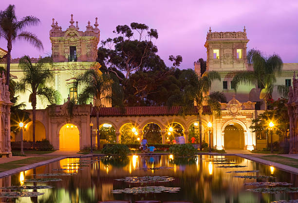 istock Casa De Balboa at dusk, San Diego 176808360