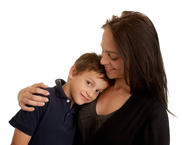 istock Mother Looks at Her Son With Love 176808485