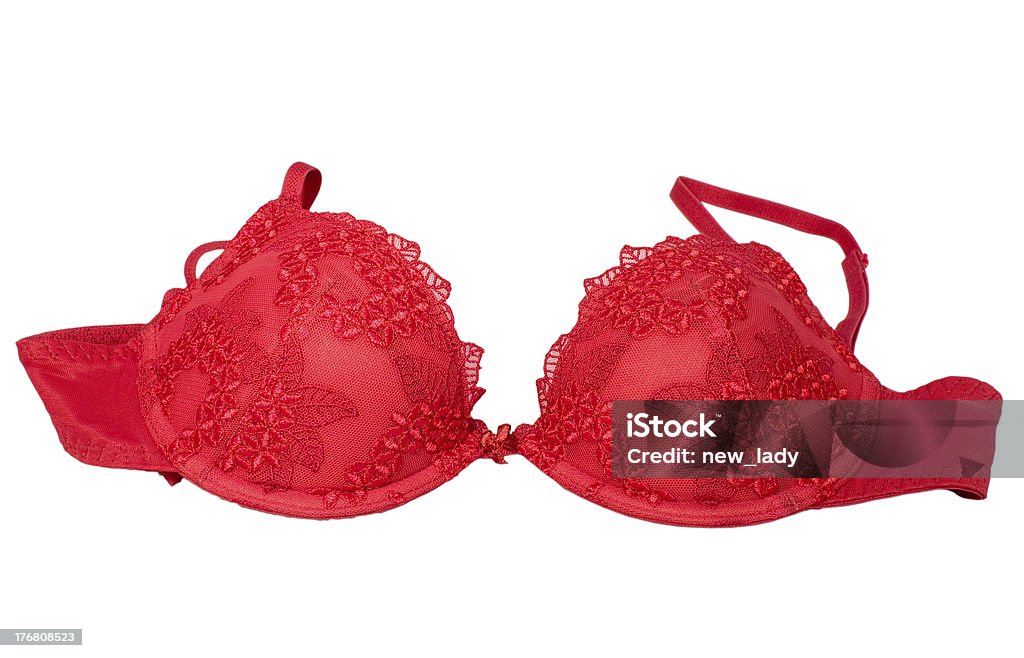 Sexy vermelho Sutiã - Royalty-free Acessório Foto de stock