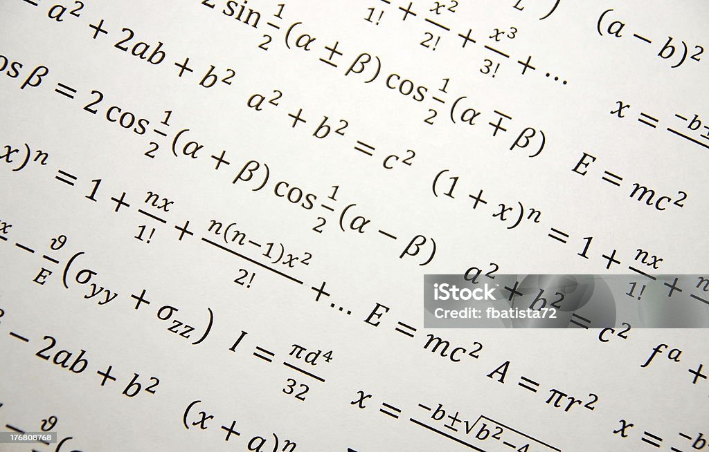 Фон геометрии математике - Стоковые фото Алгебра роялти-фри