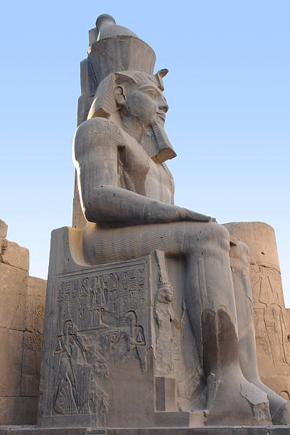 istock pharaonic sculpture at Luxor Temple in Egypt 176809815