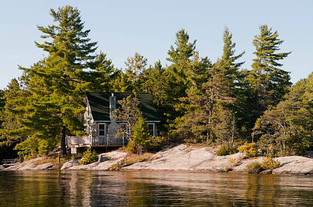 istock Cottage at the Lake 176810254