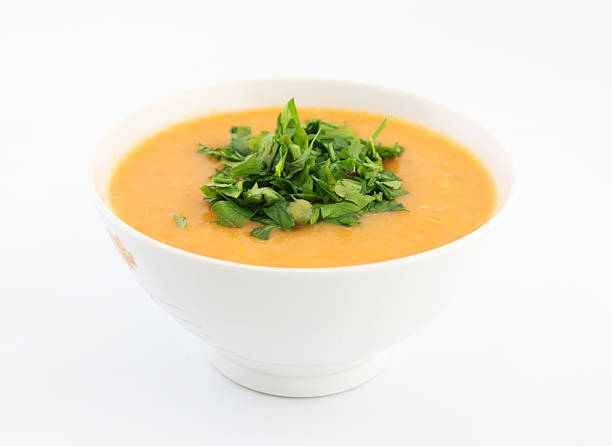 istock Cream soup with parsley 176811547