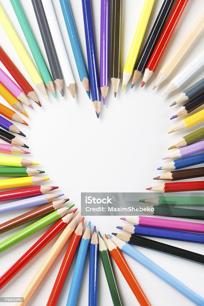Farbe Stifte - Lizenzfrei Allgemein beschreibende Begriffe Stock-Foto