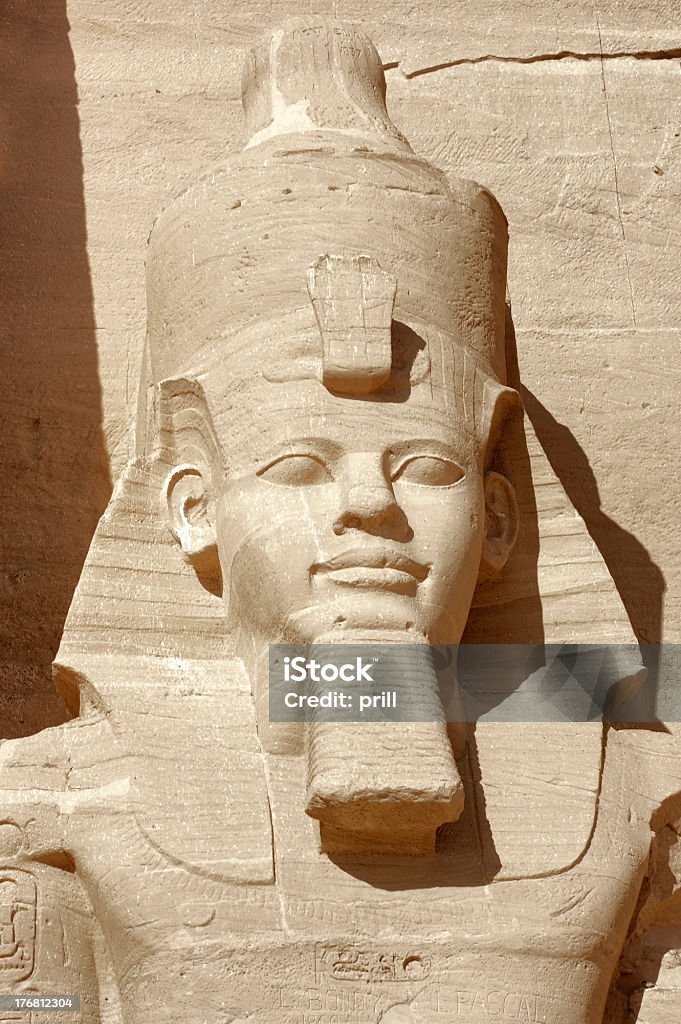 Ramesses Портрет в Абу-Симбел дужках - Стоковые фото Абу-Симбел роялти-фри