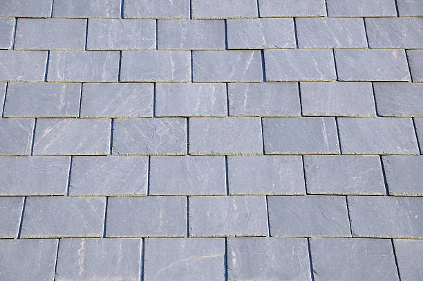 istock Slate Roof Tiles 176812779