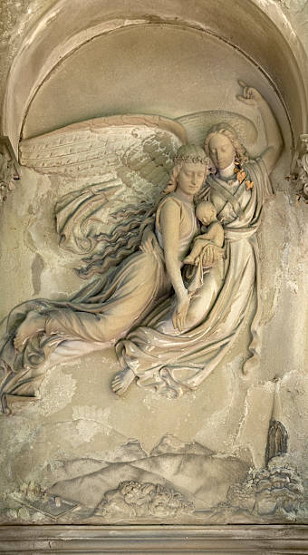 istock sculpture of a graveyard in Freiburg 176812869
