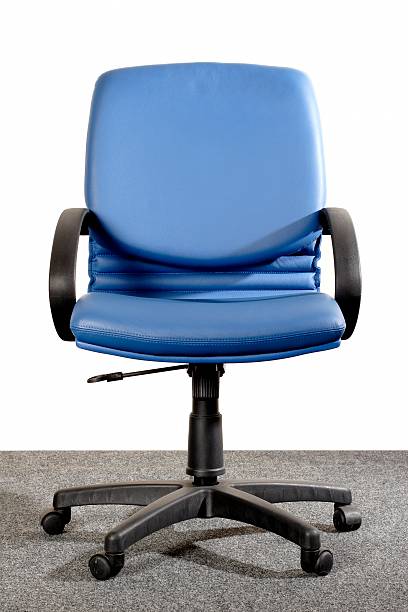 vacant office chair stock photo